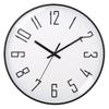 10 Inch 25CM Silent Wall Clock Creative Fashion Home Living Room 3D Digital Simple Clock