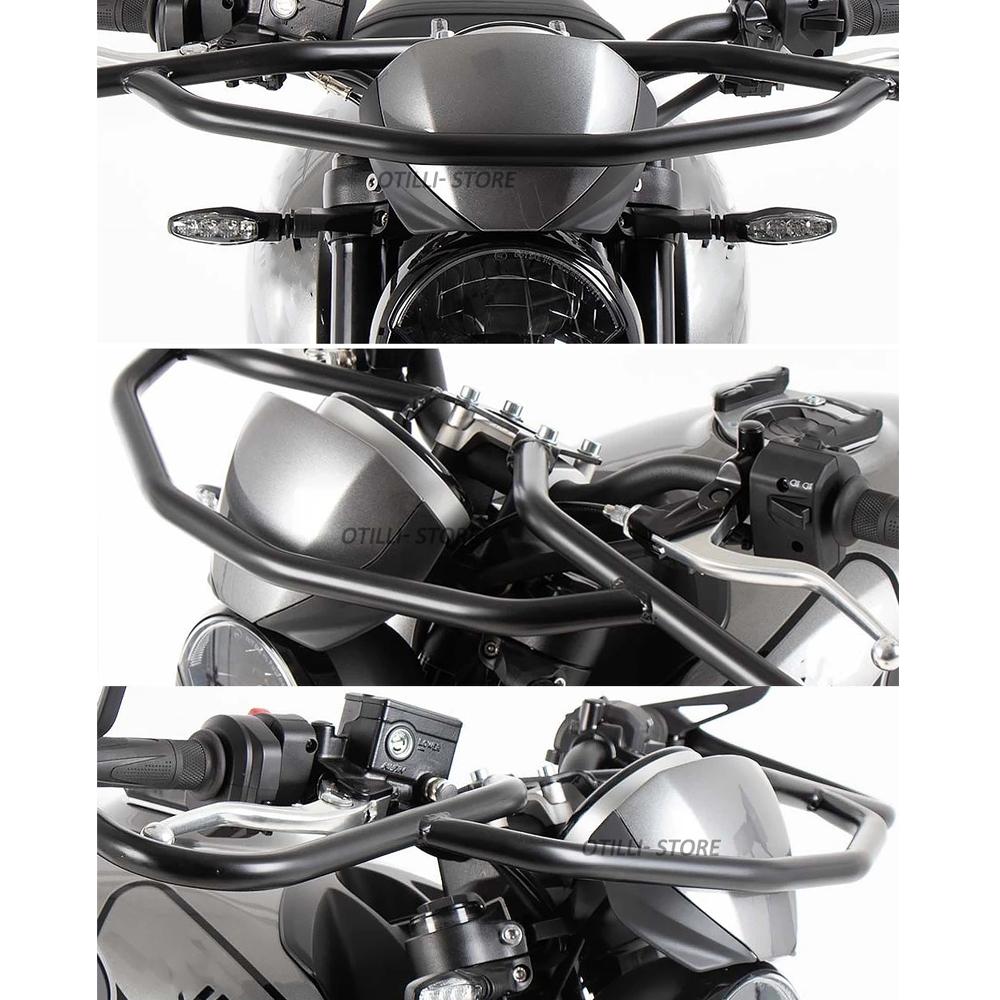 2021 For Trident 660 Motorcycle Parts Windshield Windscreen Deflector And Side Engine Belly Protection Plates Lower Fairing