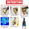 Transparent UV Glue Epoxy Resin Glue Hard Type Glue Craft Decoration Tool for DIY Resin Art  200g