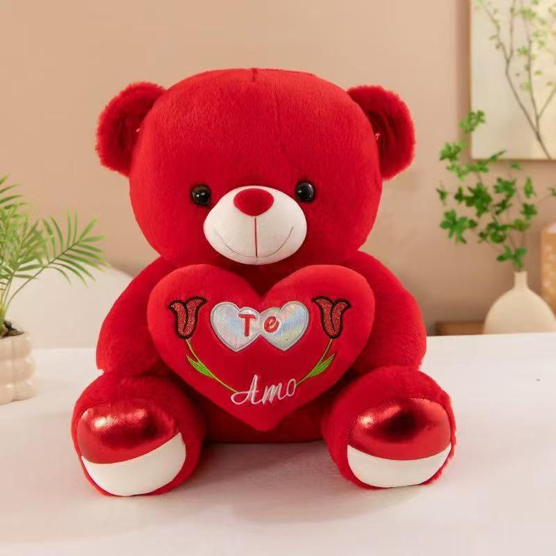 Cute Love Bear Plush Doll - Valentine s Day Gift 30cm