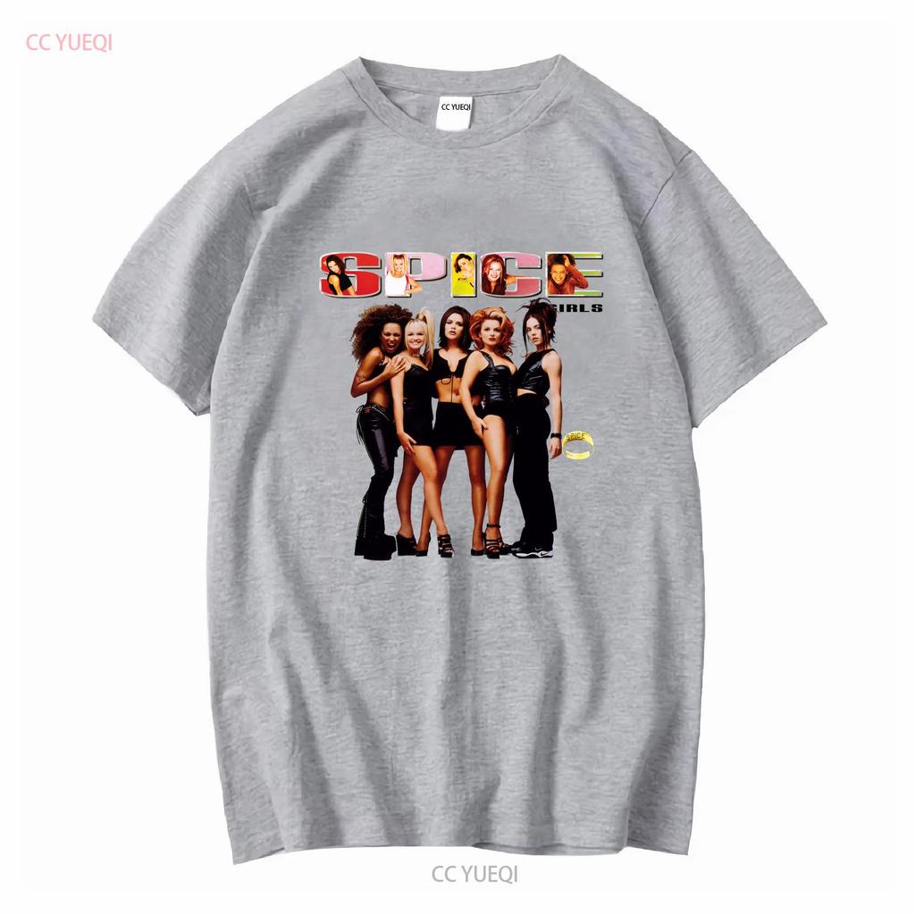 Space Girls T Shirt Spiceworld Fan Forever Spice Vintage Washed Stylish Fashion Top For Everyday Wear Streetwear Casual