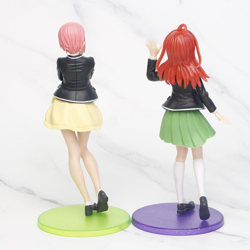 Exquisite Quintessential Quintuplets Model Figurine Collection Stunning Bride Anime Display Pvc