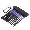 10-teiliges Schlagbohrer-Bit-Set TS2 Legierter Stahl 4 Zoll 100 mm Violett Hochfest Magnetisches Schraubendreher-Bit-Set