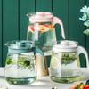 Large Capacity Glass Kettle High Temperature Resistance Water Bottle Household Transparent Teapot Coffee Jug Drinking Utensil