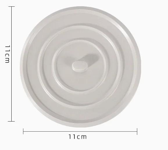 Leak Proof Sink Cover Circular Silicone Drain Plug Odor Proof and Blockage Proof Suitable for Bathtub Kitchen Floor Drain Cover