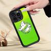 Movie-G-Ghostbusters Silicone Soft Phone Case For iPhone 17 16 15 14 Plus 13 12 Mini 11 Black Cover