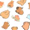 50 Stück Kindergeschenk Spielzeug Niedliche Capybara Tier Aufkleber Auto Motorrad Reisegepäck Telefon Gitarre Laptop Cartoon Helm Aufkleber