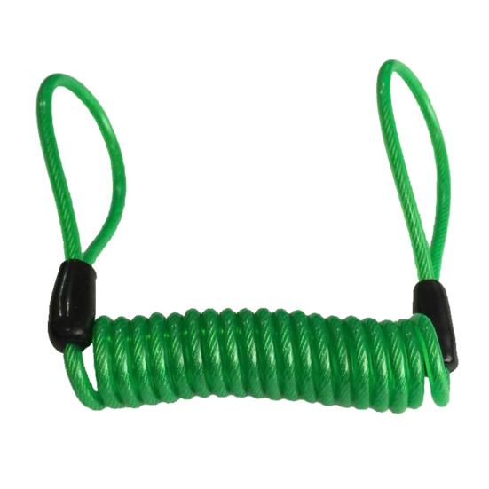120cm Motorcycle Motorbike Safety Disc Brake Lock Spring Reminder Cable Coil