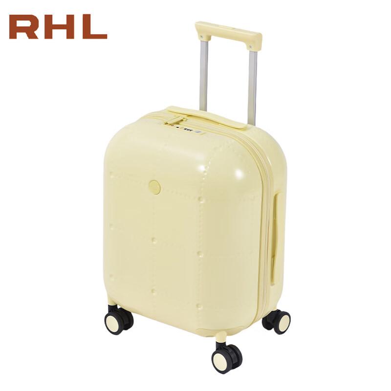Right Hand Luggage Ultralight Spinner Suitcase with Cup Holder 24-inch