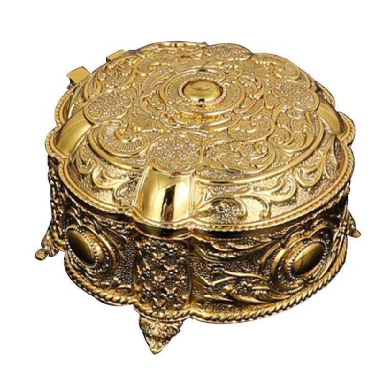 

Metal Jewelry Organizers Portable Design with Large Capacity Space Saving Jewelry Travel Case Suitable for Easy Access 1