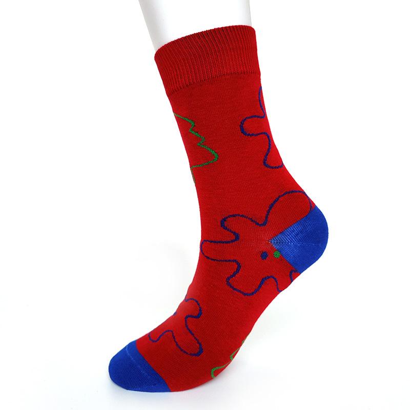 Women Socks Casual Winter Christmas Socks Thickened David's Deer Socks Cotton Cartoon Warm Lady Christmas Socks Gift Elk Socks