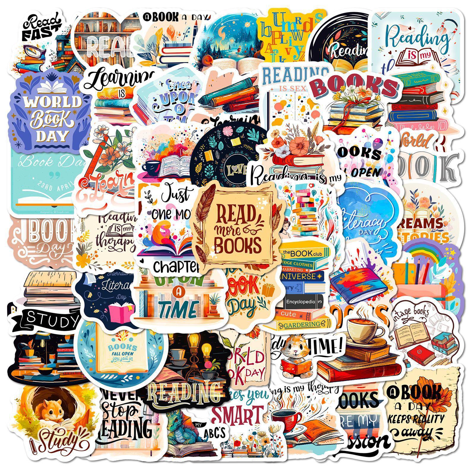 

50 Reading Text-On-Video Learn To Read Reading Hobby Book Book Decoration
