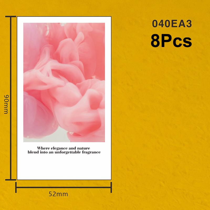 

8 шт. Тест-полоски для парфюмерии Практичные Премиальные Полезные Креативные Бумажки для тестирования благовоний Проявляют Содержимое при Контакте с Водой