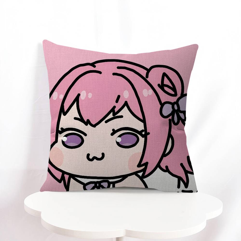 D-Dorothy DORO Cartoon Animation Personalized Picture Text Home Decorative Pillows Household Gifts 45x45cm