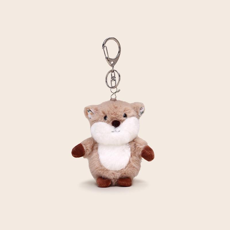 Penguin Sheep Otter Bear Plush Keychain Stuffed Doll Backpack Pendant Kids Gift