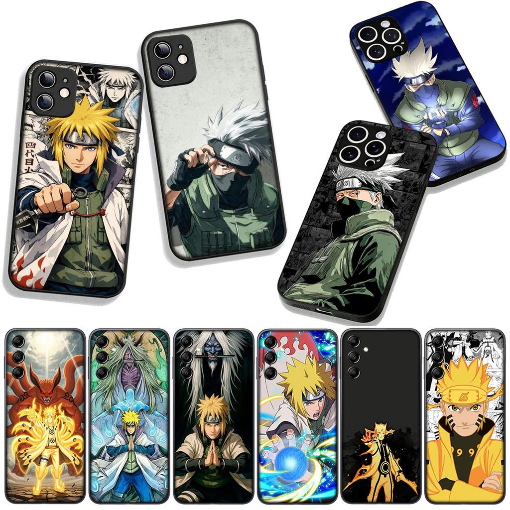 for Apple iPhone 17 16 11 Pro XS Max XR 6 7 8 Plus + 16E SE 2020 Air 5 SE2 Phone Cover Case Namikaze Kakashi Minato Narutos