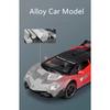 1/32 Lamborghini Aventador SC18 Alston Alloy Racing Car Model Diecasts Metal Toy Sports Car Model Simulation Sound Light Toy Gift