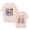2026 Harrys House Love on Tour T Shirt Cotton Tshirt for Men Letter Print Tees Summer ONeck Loose Tops Unisex Casual Tshirt