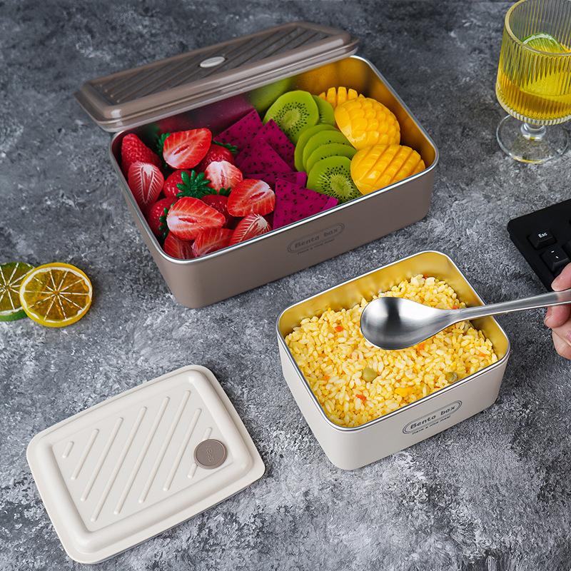 Stainless Steel Lunch Box Set With Bag Portable Sealed Insulated Lunch Box Multi-Functional Bento Box