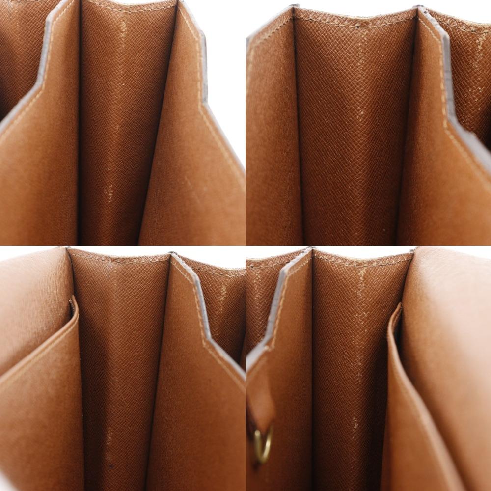 Louis Vuitton Conseiller Business Bag M53331 Briefcase Brown Monogram Canvas Mens Used