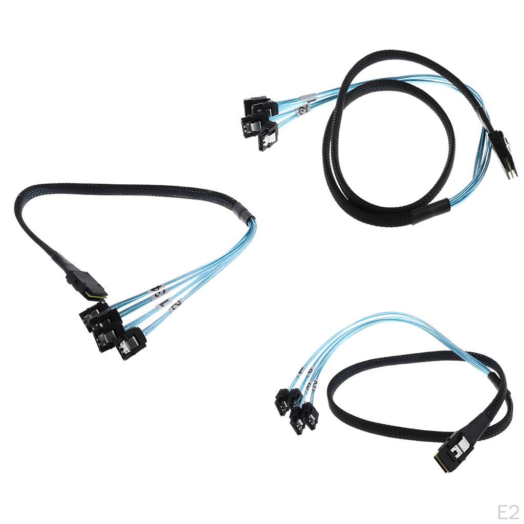 Mini SAS 36P SFF-8087 To 4 7Pin