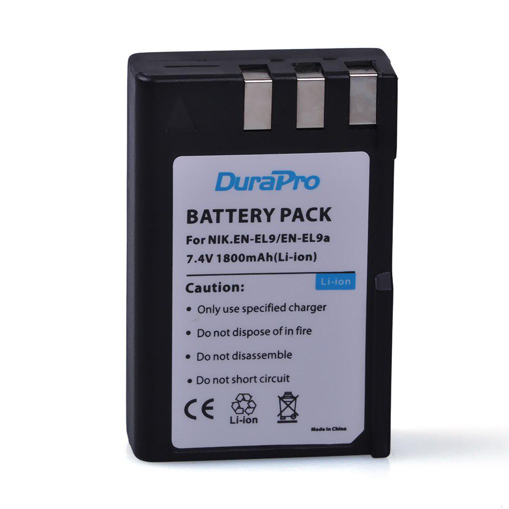 Buy 3pc 1800mAh ENEL9 Rechargeable Camera Battery + LCD USB Charger