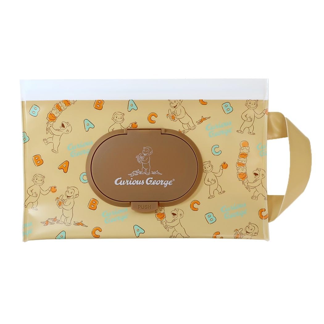 

Marushin Салфетки Любопытный Джордж и Джордж Влажные салфетки Идеально для и 4765027500 Чехол, Дизайн Паку-Паку, Чехол, Портативный, На улице, Путешествия, Прогулки,