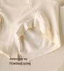 7A Mulberry Silk High-Waisted Antibacterial Tummy Control Seamless Body Shaping Underwear for Women