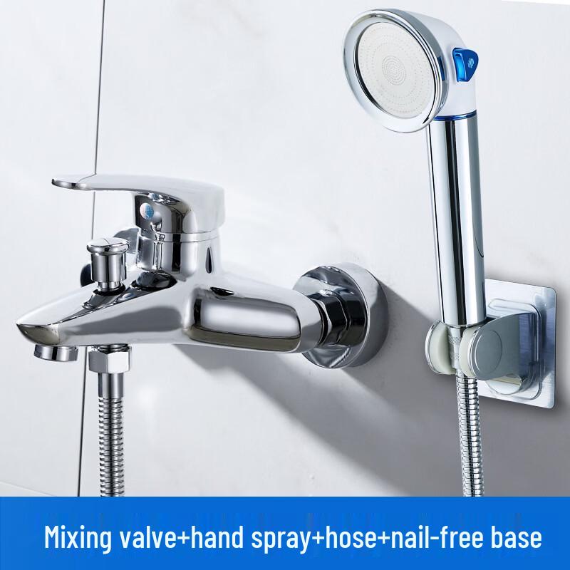 TLXT Wall-Mounted Shower Faucet Set