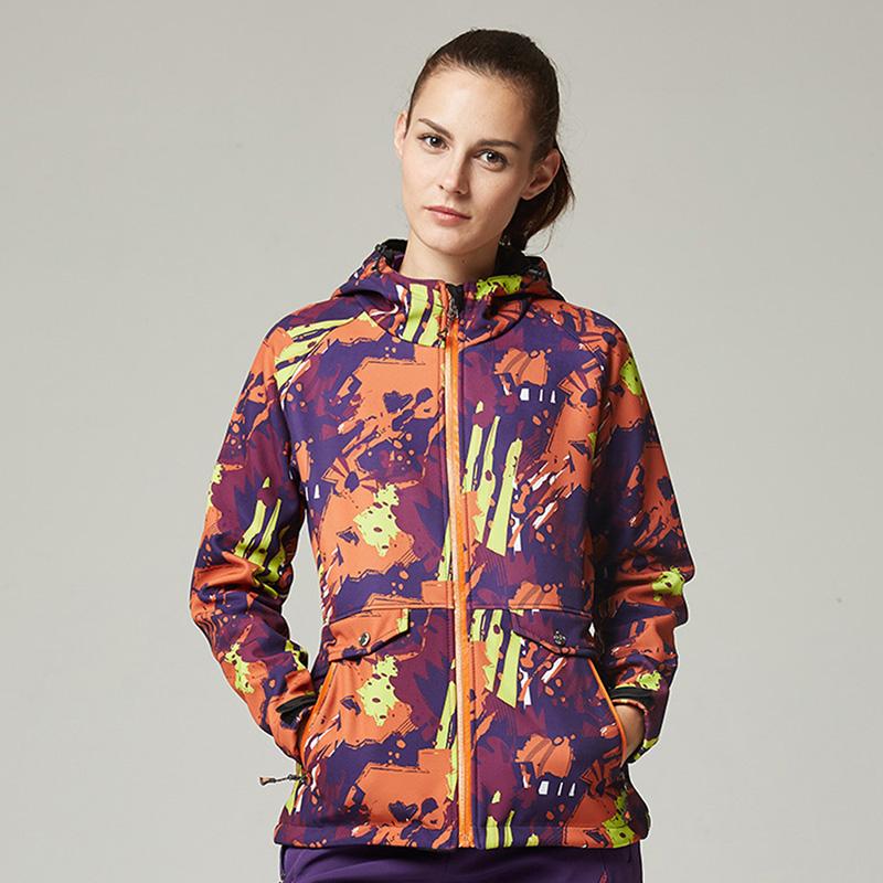Men Women Outdoor Soft Shell Fleece Jacket Coat Ski Suit Warm Windproof Waterproof Breathable Camouflage