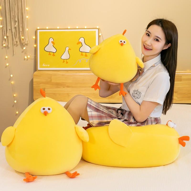 Cute Plush Chicken Doll Soft Stuffed Animal Pillow Kids Girls Birthday Gift Home Decor