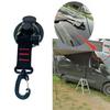 4/6Pcs Suction Cup Hooks with 360° Rotating Buckle Heavy Duty Suction Cups Tie Down Suction Cup for Camping Tarp Accessory