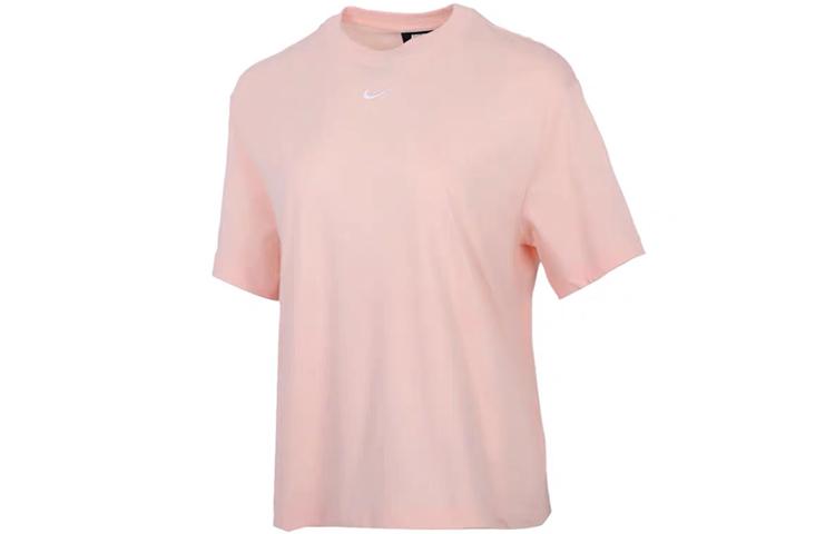 Nike Sportswear Essentials Set in Sleeve T Shirt Women s Washed Coral Red CT2588-664 L