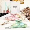 Ocean Series Acetate Diamond Starfish Grab Clip Premium Sense Back Head Disc Hair Shark Clip Hair Accessories