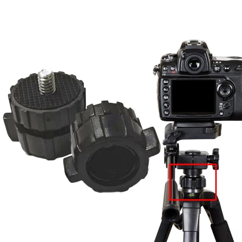 Easy Installation Ball Head Adapters for Cameras 17mm to 1/4 Thread Mount For Multiple Brands Construction