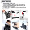 Aluminum GPU Support Bracket for Big Graphics Card Stand Ensures Video Card Stable Position GPU Stand Enhances Stability