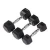 Non-slip Adjustable Rubber-Coated Hex Dumbbell for Women
