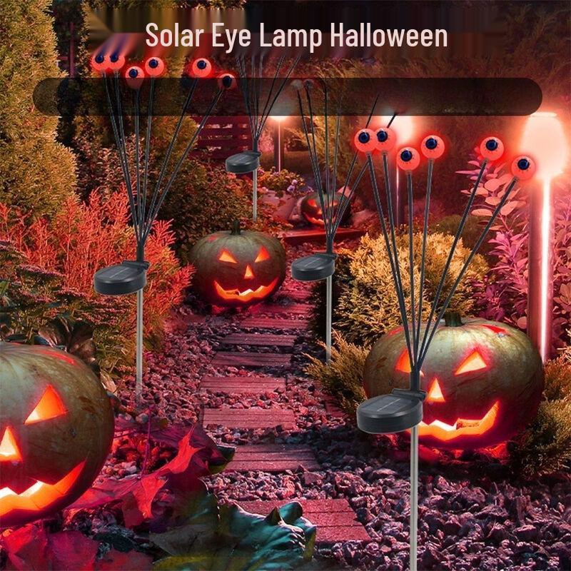 Solar-Glühwürmchen-Gartenleuchten - 5er-Pack