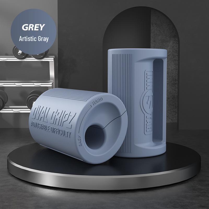 Silicone Gripz: Oval Dumbbell & Barbell Grips for Strength Training
