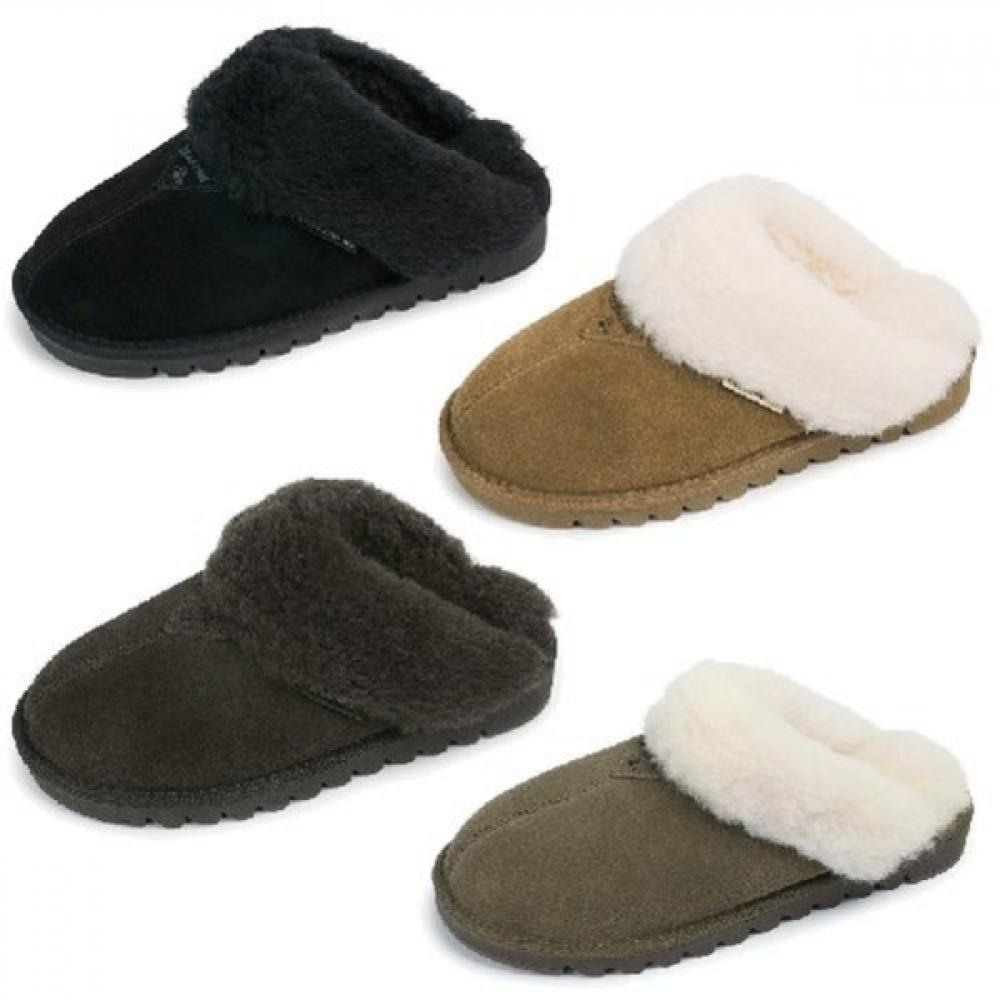 Bearpaw Elara Mens Winter Fleece Slippers K2906001 002 004 311rd Sg 290/Choco