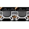 For Land Rover Defender - Auto Car Driving Wheel Decal Trim Cover Sticker Carbon Fiber Decoration Interior Accessories