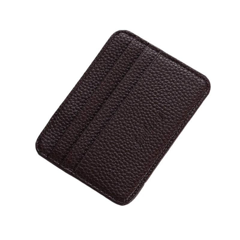 Ultra Slim Front Pocket Wallet Mens Women Wallet With Card Slots Portable Convenient Travel Credit Card Holder Wallet Money Clip