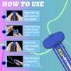 String Toy Reduce Stress Luminous Rope Adjustable Speed Novelty Fun Stress Relief Glow-in-the-Dark Blue Loop Rope String Birthda