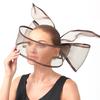 Veil Design Fascinator Hat Luxury Derby Hat Fashion Royal Race Hat  For Women