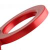 ABS Car Styling Trailer Hooks Sticker Decoration Car Auto Rear Front Trailer Simulation Racing Ring Vehicle Towing Hook For BMW