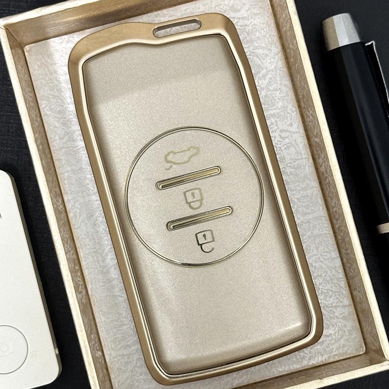Aluminum Alloy Key Cover for 2021 Chery Exeed TL, Tiggo 3x Plus, and Tiggo 7 Pro