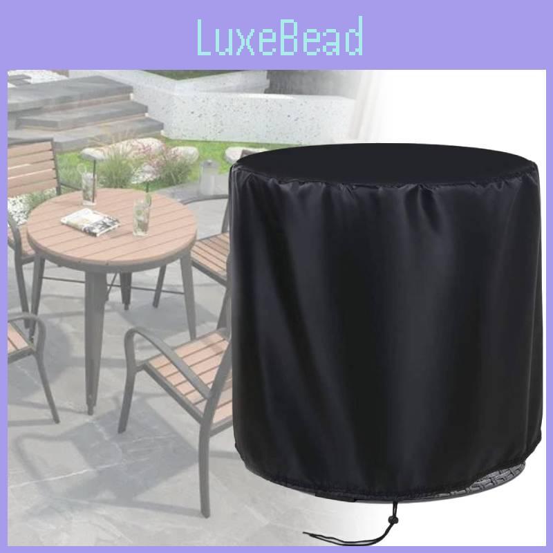 Prémiový 210D Oxford Tkanina Venkovní Kulatý Stůl Kryt Voděodolný Prachotěsný Ochrana