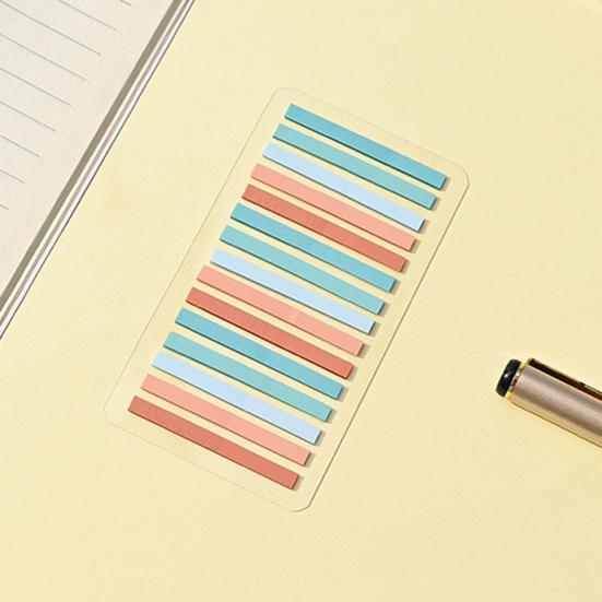 Page Marker Colorful Index Labels 300Pcs Neon Sticky Flags Translucent Repositionable Waterproof PET Tabs