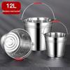 Stainless Steel Multi-Purpose Pail with Handle