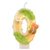 Bee Digital Candle Super Sequin Birthday Cake Plugin Festive Atmosphere Color Matching Candle